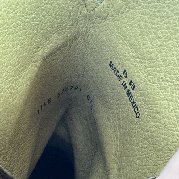 Idyllwind Wildwest Snip Toe Leather Western Boots Cowgirl Rodeo Brown 8 B - Picture 15 of 16